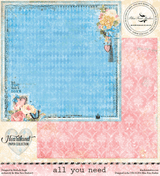 Blue Fern Studios - Heartland - Scrapbooking Paper 12x12 - All You Need ( 806780) Blue Fern Studios - Heartland - Scrapbooking Paper 12x12 - All You Need ( 806780)