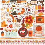Echo Park - Element Sticker 12"x12"- A Story of Fall (SF93014) Echo Park - Element Sticker 12"x12"- A Story of Fall (SF93014)