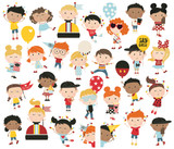 Simple Stories - Happy Kids Bits & Pieces Die-Cuts - (28 pieces) - Say Cheese 4 (SAY10539) Simple Stories - Happy Kids Bits & Pieces Die-Cuts - (28 pieces) - Say Cheese 4 (SAY10539)