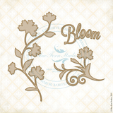 Blue Fern Studios - Chipboard - Radiance - Blushing Blooms (690172) Blue Fern Studios - Chipboard - Radiance - Blushing Blooms (690172)
