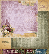 Blue Fern Studios - Double Sided Cardstock 12x12- Eclectic Charm - Picturesque ( 694774) Blue Fern Studios - Double Sided Cardstock 12x12- Eclectic Charm - Picturesque ( 694774)
