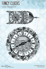 Blue Fern Studios - Clear Stamps - Eclectic Charm - Fancy Clocks (696877) Blue Fern Studios - Clear Stamps - Eclectic Charm - Fancy Clocks (696877)