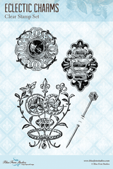 Blue Fern Studios - Clear Stamps - Eclectic Charm - Eclectic Charms (696778) Blue Fern Studios - Clear Stamps - Eclectic Charm - Eclectic Charms (696778)