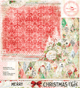 Blue Fern Studios - Double-Sided Cardstock 12x12 - Christmas Cheer - Merry (695375) Blue Fern Studios - Double-Sided Cardstock 12x12 - Christmas Cheer - Merry (695375)