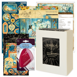 Graphic 45 - Club G45 Vol 11 November 2019 - Accordian Mini & Display Box - Dreamland (Club G45 Vol 11/2019 Graphic 45 - Club G45 Vol 11 November 2019 - Accordian Mini & Display Box - Dreamland (Club G45 Vol 11/2019