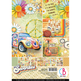 Ciao Bella - A4 Creative Pack 8/Pkg Double-Sided - The Seventies (CBCL030) Ciao Bella - A4 Creative Pack 8/Pkg Double-Sided - The Seventies (CBCL030)