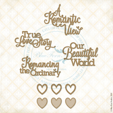 Blue Fern Studios - Chipboard - Heart to Heart (ARL - 131370)
Blue Fern Studios - Chipboard - Heart to Heart (ARL - 131370)