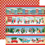 Carta Bella - A Very Merry Christmas 12x12 Cardstock - Border Strips (CBVMC72002) Carta Bella - A Very Merry Christmas 12x12 Cardstock - Border Strips (CBVMC72002)