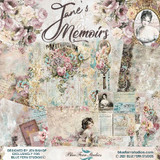 Blue Fern Studios - 20 Dbl Sided Papers - Jane's Memoirs Collection (BF JANE'SMEM 20SHEETS) Blue Fern Studios - 20 Dbl Sided Papers - Jane's Memoirs Collection (BF JANE'SMEM 20SHEETS)