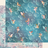 Graphic 45 - Fairie Wings - Double sided 12x12 Paper - Blowing Bubbles (FAIR450 2081) Graphic 45 - Fairie Wings - Double sided 12x12 Paper - Blowing Bubbles (FAIR450 2081)