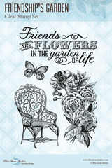 Blue Fern Studios -Glory of the Garden - Clear Stamps - Friendship's Garden (235862) Blue Fern Studios -Glory of the Garden - Clear Stamps - Friendship's Garden (235862)
