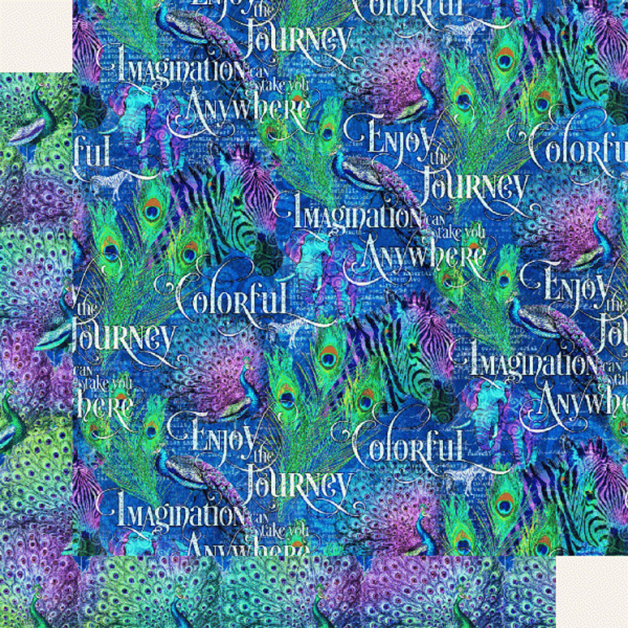 Stickers SHEETS Graphic45 G45 KALEIDOSCOPE 12x12 Collection scrapbooking 16