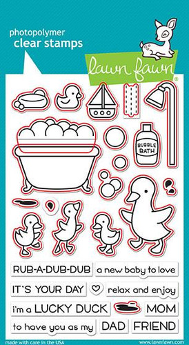 Lawn Fawn - Rub-A-Dub-Dub - LF1583