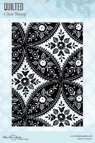 Blue Fern Studios - Clear Stamp - Quilted (809781)