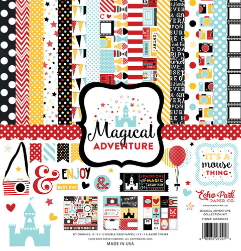 Echo Park - 12x12 Collection Kit - Magical Adventure (MA109016)