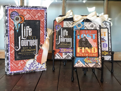 Club G45 Vol 11 November 2019 - Life's A Journey - Wrap Folio and Tag Trio (Club G45 Vo11 2019)