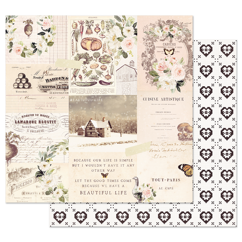 Prima - 12x12 Double-Sided Cardstock - Spring Farmhouse - Wander 994822