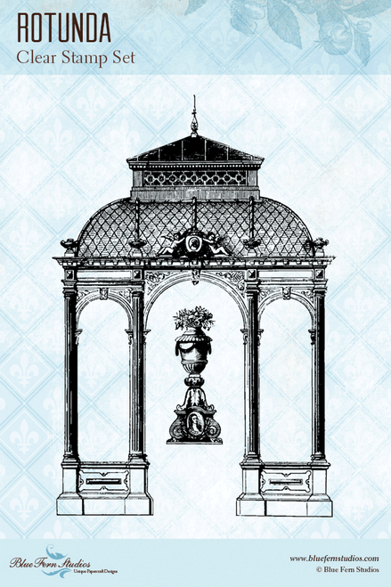 Blue Fern Studios - Clear Stamp - Rotunda (815782)