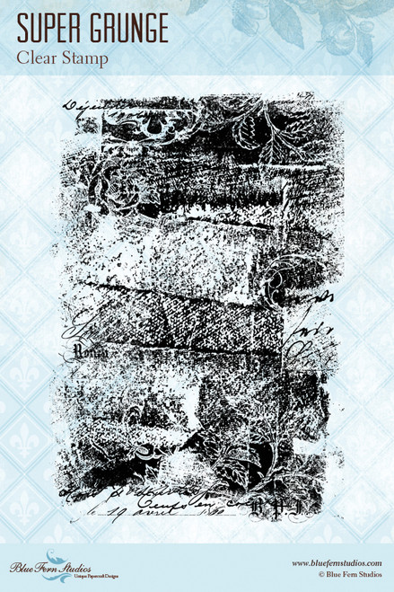 Blue Fern Studios - Clear Stamp - Super Grunge (848988)