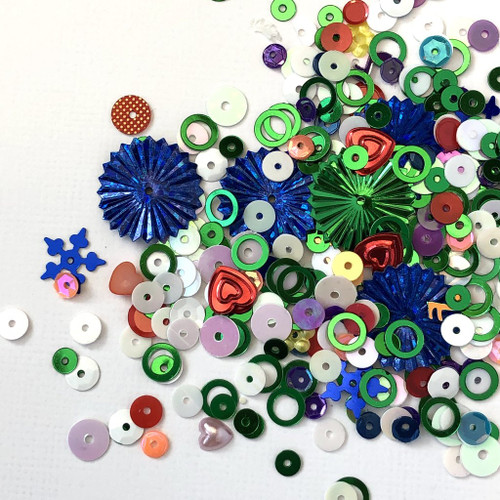 Spiegel Mom Scraps - Sequins - Lucky Charmer (SMS - LKYCHRMR)