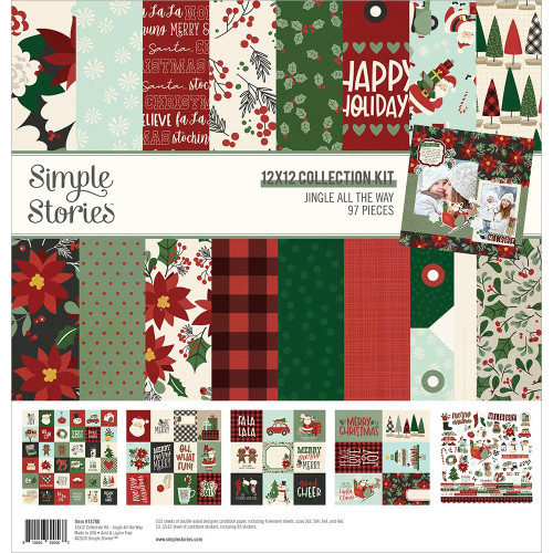 Simple Stories - 12x12 Paper Collection - Jingle All The Way (JGL13700)