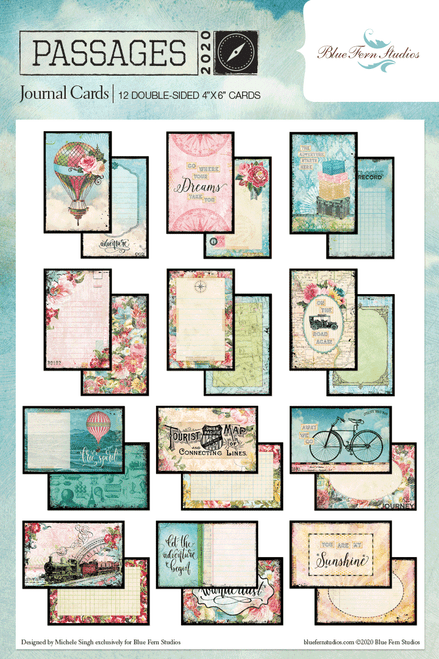 Blue Fern Studios - Journal Cards - Passages (702776)