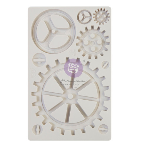 Prima - Finnabair - Re-Design Mould - Large Gears (968939)