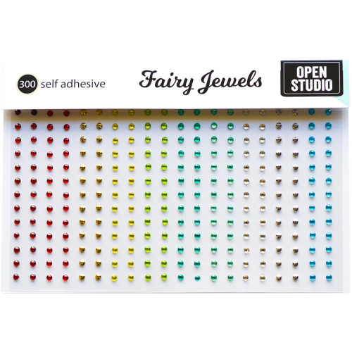 Memory Box - Self-Adhesive Fairy Jewels 300/Pkg - Christmas (JWL005)