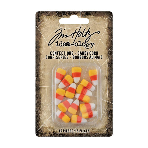 Tim Holtz Idea-Ology - Halloween 2022 - Confections 15/Pkg - Candy Corn (TH94257)