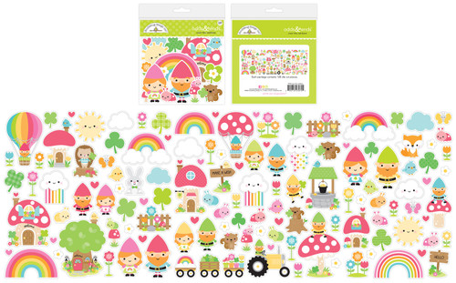 Doodlebug - Odds & Ends Die-Cuts - Over The Rainbow (OE7975)