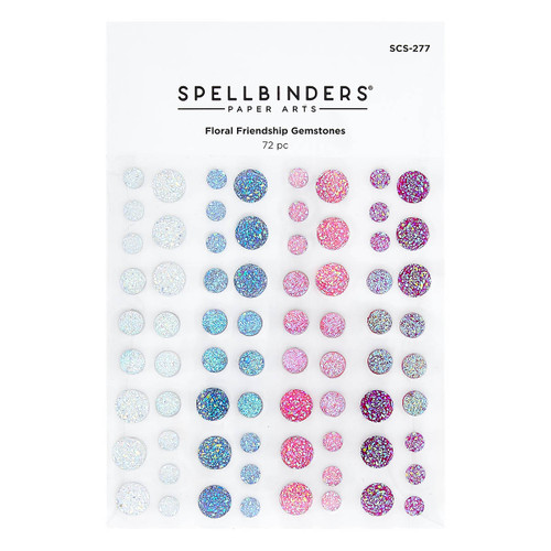 Spellbinders - Floral Friendship - Iridescent Gemstones (SCS-277)