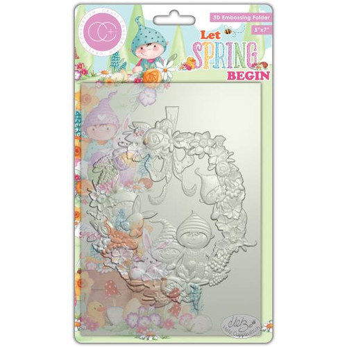 Craft Consortium 3D Embossing Folder - Let Spring Begin (CEMBS003)