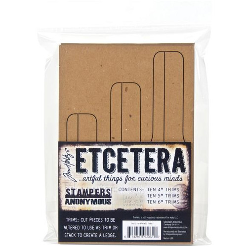 Tim Holtz Stampers Anonymous - Etcetera - Bracket Trims (THETC010)