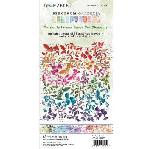49 and Market - Spectrum Gardenia Laser Cut Outs - Leaves (SG23657)