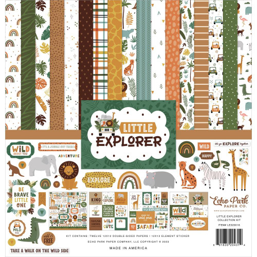 Echo Park - Collection Kit 12x12 - Little Explorer (LE320016)