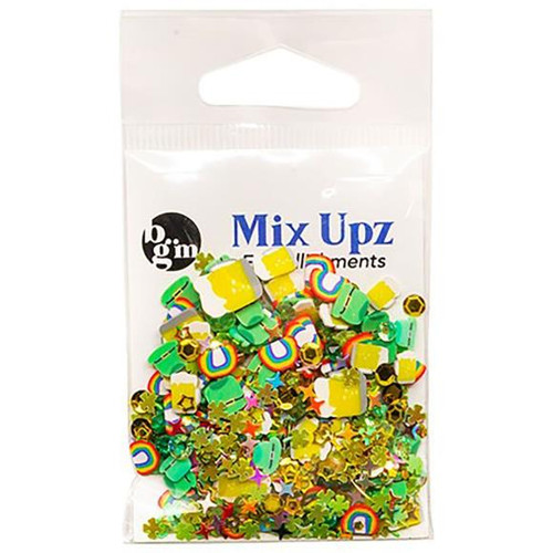 28 Lilac Lane / Buttons Galore Mix Upz Craft Embellishments 10g - Irish Magic (MIXUPZ 117)