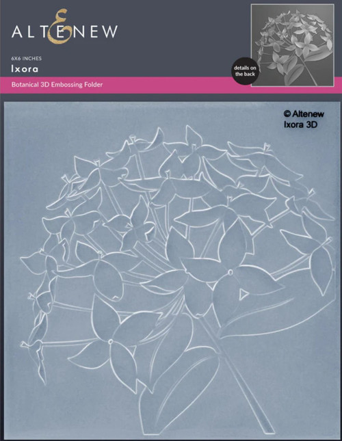 Altenew - 3D Embossing Folder - Ixora (ALT6661)