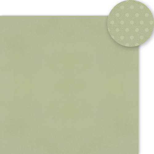 Simple Stories Color Vibe Double-Sided Cardstock 12"X12" - Sage (SSCV12 13476)