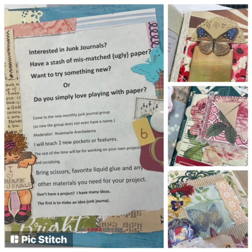 In Store Classes - 12/9 10:30 - Junk Journal Group - Free To Attend