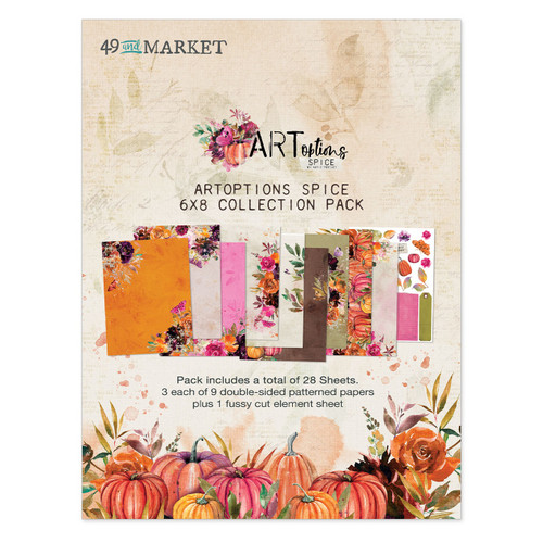 49 And Market - Collection Pack 6"X8" - ARToptions Spice (AOS25156)