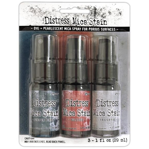 25% OFF - Tim Holtz Ranger - 2023 Holiday Distress Mica Stain Set # 5 (SCK84365)