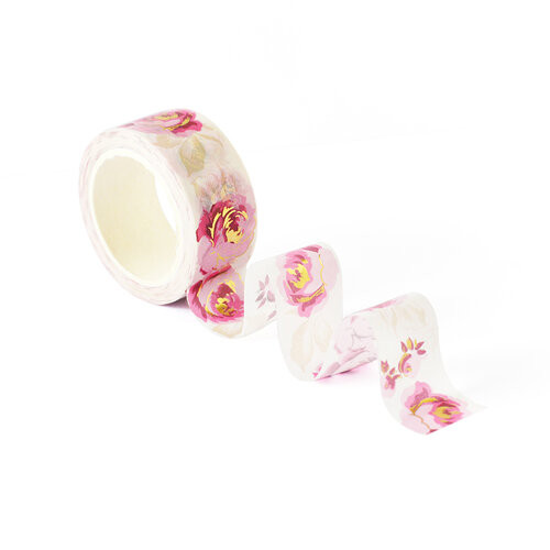 Altenew - Gold Foil Winter Roses Washi Tape (ALT4992)