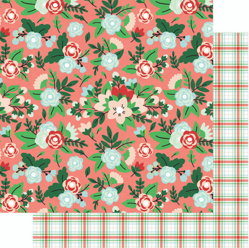 Fancy Pants Designs - Dbl-Sided Cardstock 12X12 Cookies for Kringle - Floral Kitchen (50079-6)