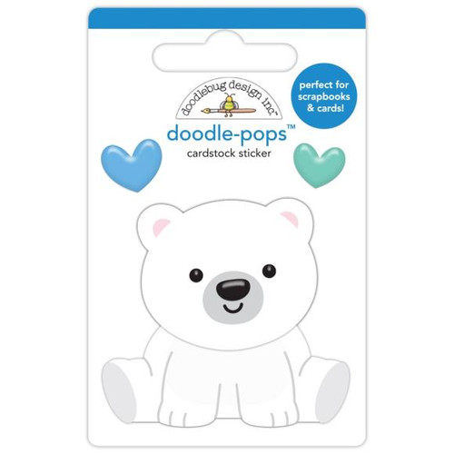 Doodle-Pops 3D Stickers - Snow Much Fun - Beary Loveable DB8356 (842715083561)