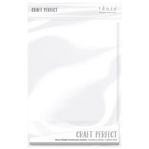 Craft Perfect - Heavy Weight Acetate A4 5/Pkg - 9600E (818569026009)