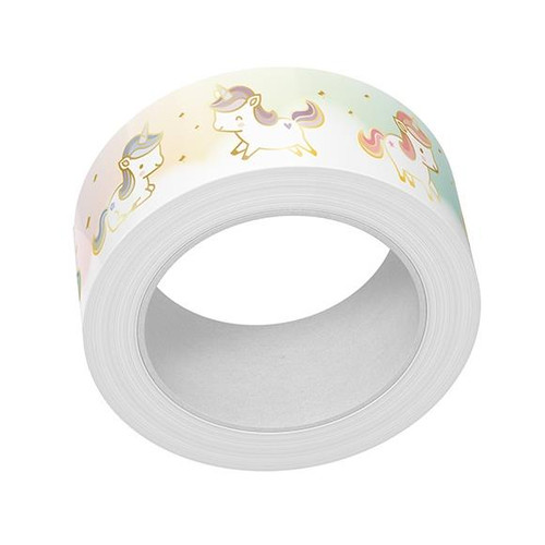 Lawn Fawn - Fawndamentals Washi Tape - Unicorn Party, Foiled LF3336