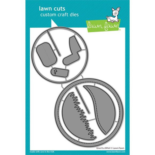 Lawn Fawn - Lawn Cuts Custom Craft Die - Give It a Whirl - LF3366