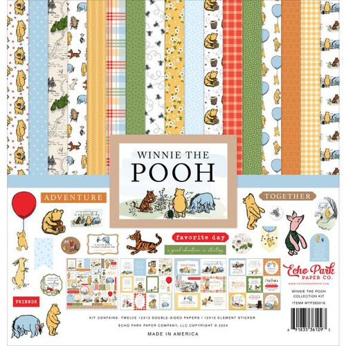 Echo Park - Collection Kit 12"X12" - Winnie The Pooh - TP363016