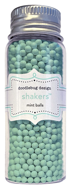 Doodlebug Shakers - Mint Balls - DBSHAKRS 8411