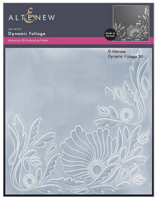 Altenew - 3D Embossing Folder - Dynamic Foilage (ALT8213)